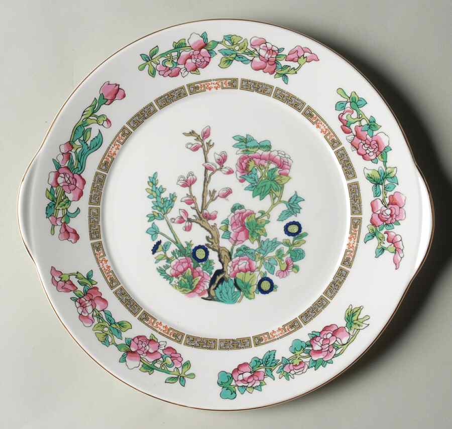 Indian Tree Handled Cake Plate by Royal Grafton-1
