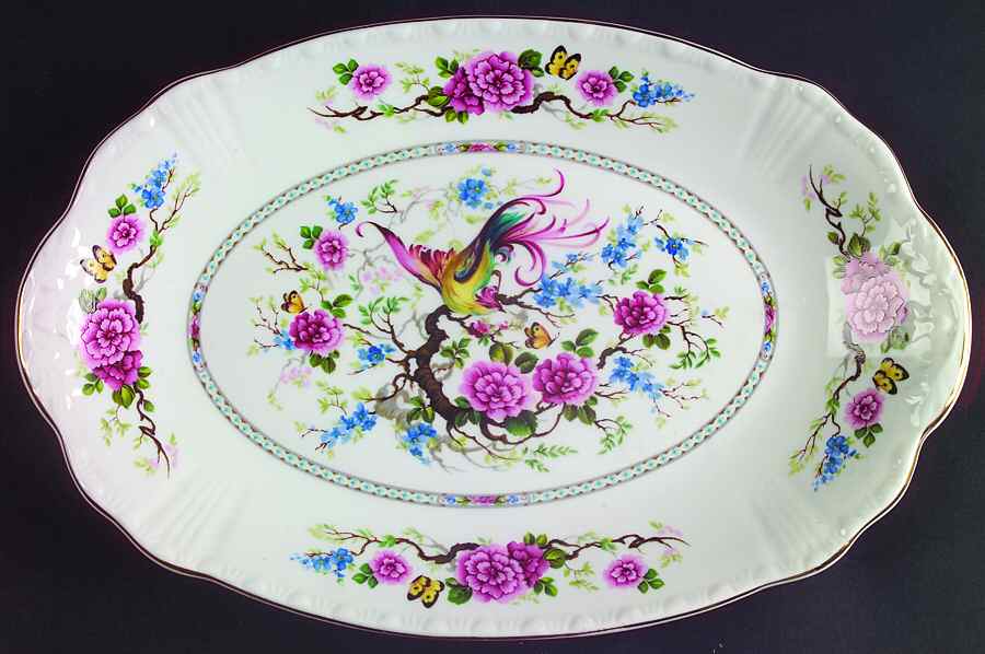 Martinique 11" Oval Serving Platter by Royal Grafton-1
