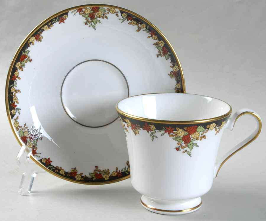 Kensington Footed Cup & Saucer Set by Royal Grafton-1
