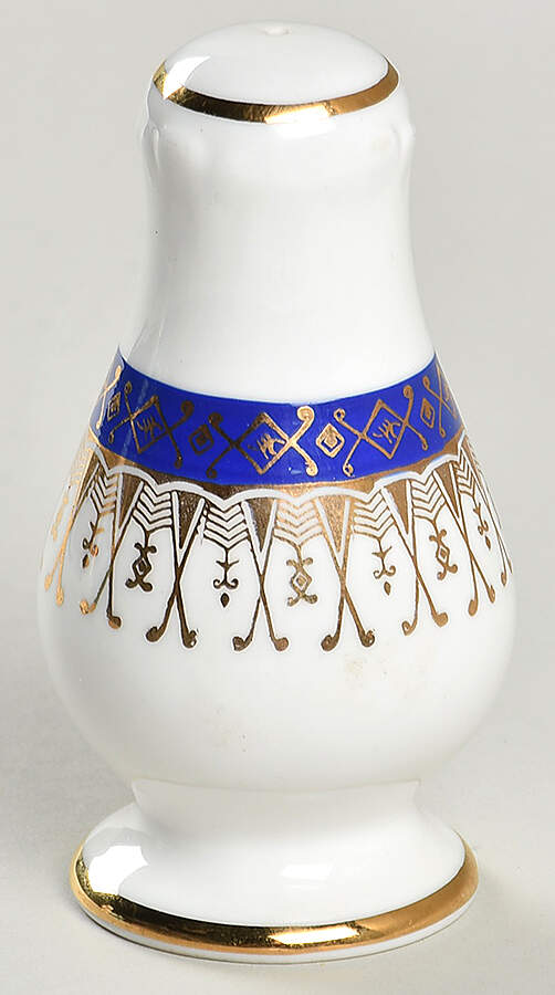 Majestic Dark Blue Salt Shaker by Royal Grafton-1