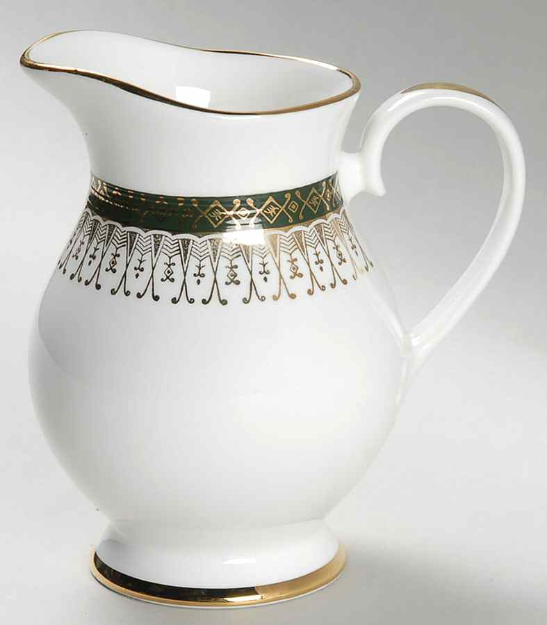 Majestic Green Creamer by Royal Grafton-1