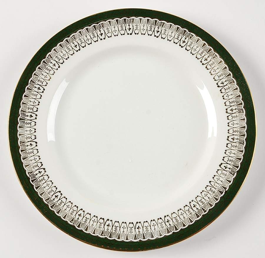 Majestic Green Salad Plate by Royal Grafton-1