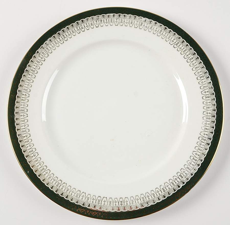 Majestic Green Luncheon Plate by Royal Grafton-1