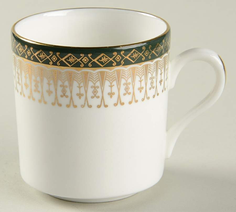 Majestic Green Flat Demitasse Cup by Royal Grafton-1