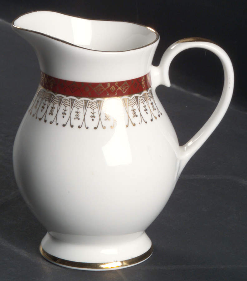 Majestic Maroon Creamer by Royal Grafton-1