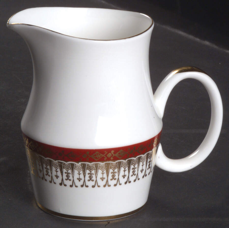 Majestic Maroon Creamer by Royal Grafton-1