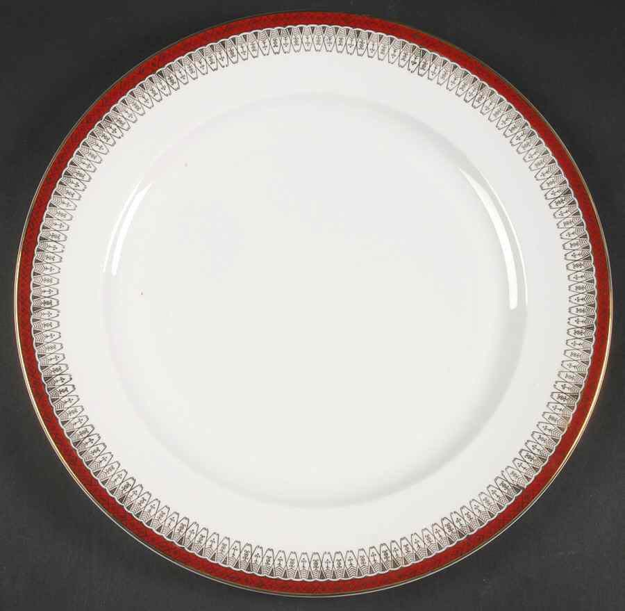 Majestic Maroon 12" Chop Plate (Round Platter) by Royal Grafton-1