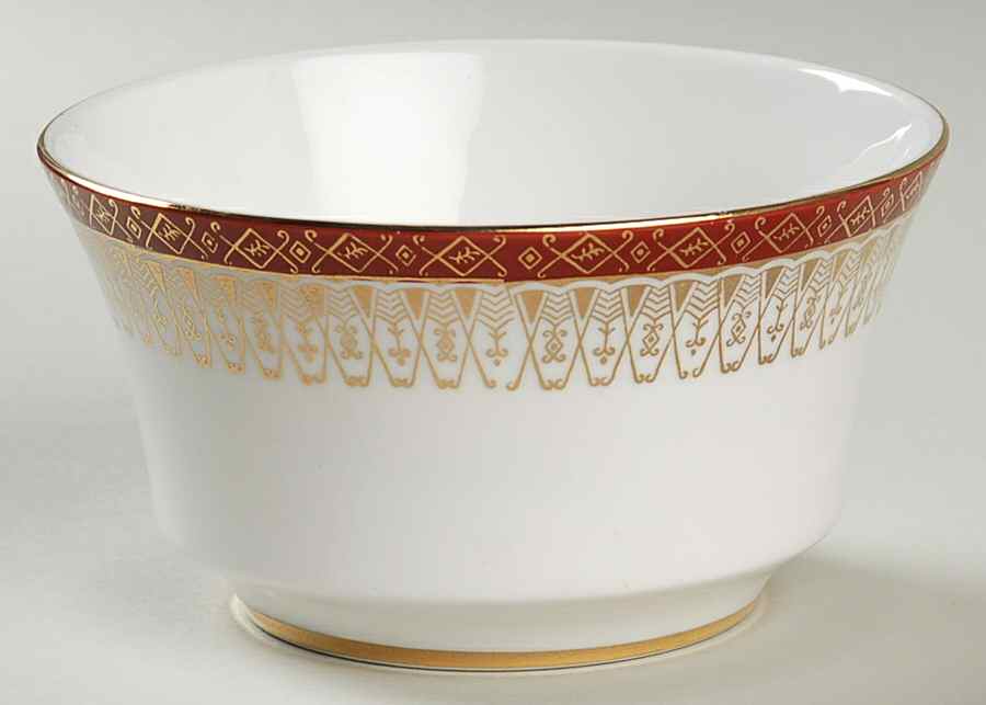 Majestic Maroon Open Sugar Bowl by Royal Grafton-1