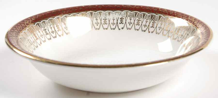 Majestic Maroon Fruit/Dessert (Sauce) Bowl by Royal Grafton-1