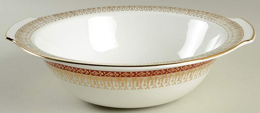 Majestic Maroon 9" Round Vegetable Bowl by Royal Grafton-1