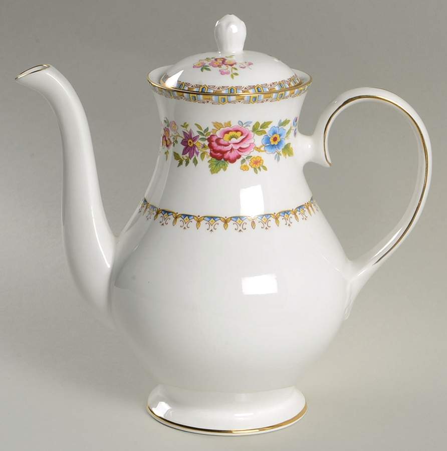 Malvern (Smooth) Coffee Pot & Lid by Royal Grafton-1