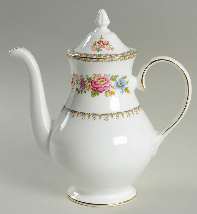 Malvern (Smooth) Coffee Pot & Lid by Royal Grafton-1