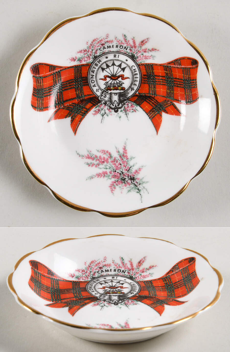 Coat of Arms (Scalloped) Butter Pat by Royal Grafton-1