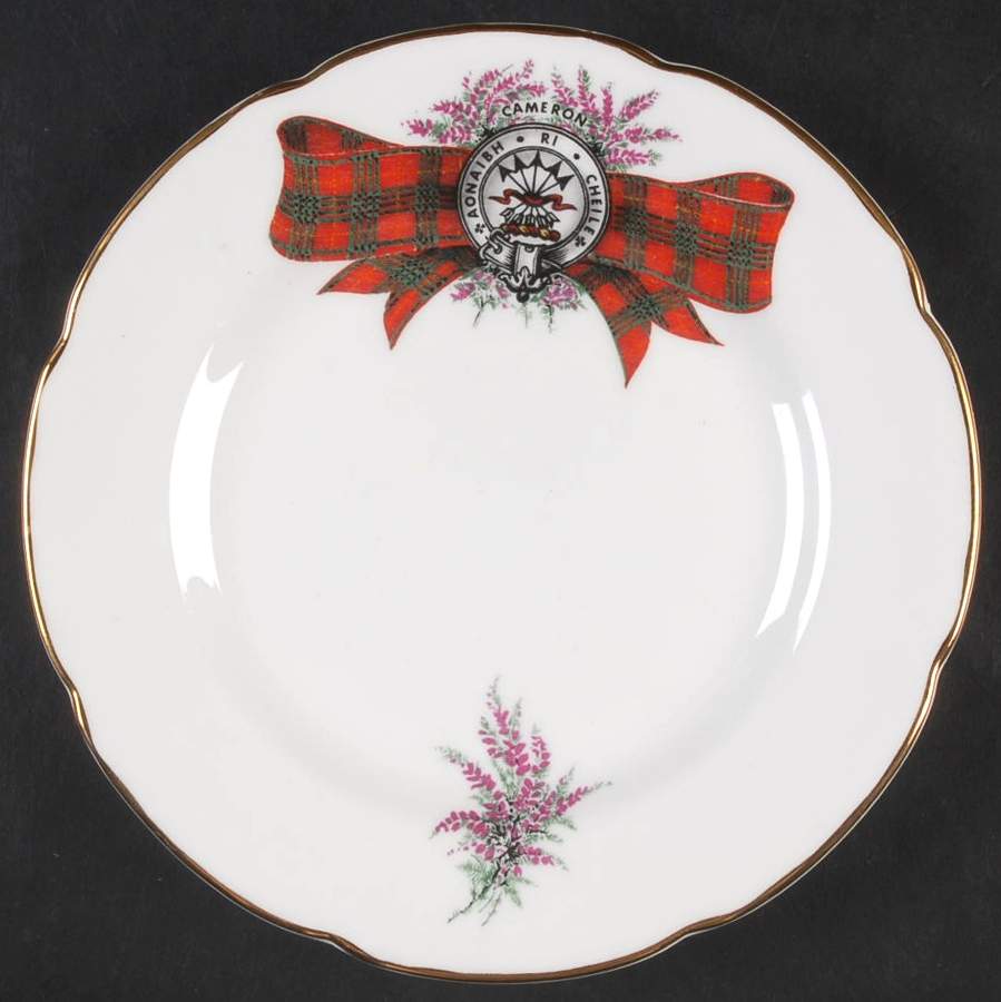 Coat of Arms (Scalloped) Bread & Butter Plate by Royal Grafton-1