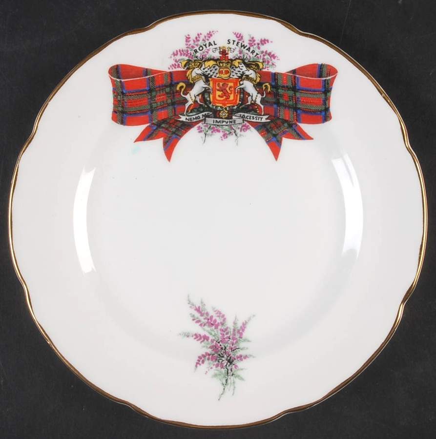 Coat of Arms (Scalloped) Bread & Butter Plate by Royal Grafton-1