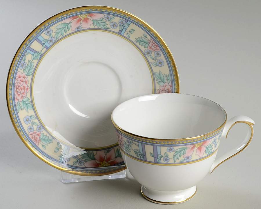 Sumatra Footed Cup & Saucer Set by Royal Grafton-1