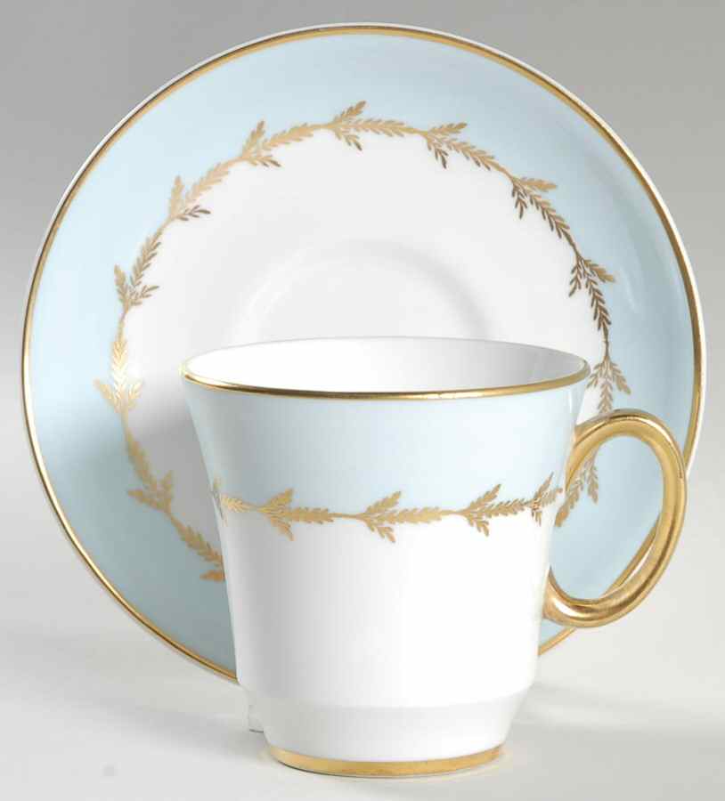 Catherine Flat Cup & Saucer Set by Royal Grafton-1