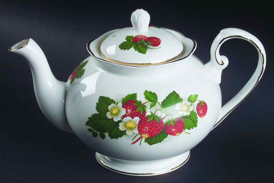 Strawberry Mini Teapot & Lid by Royal Grafton-1