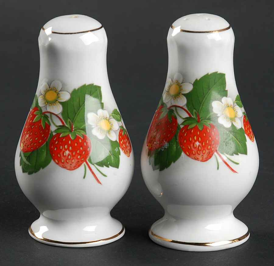 Strawberry Salt & Pepper Set by Royal Grafton-1