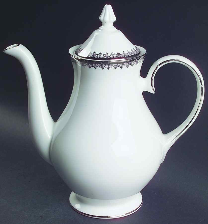 Swan Lake Coffee Pot & Lid by Royal Grafton-1