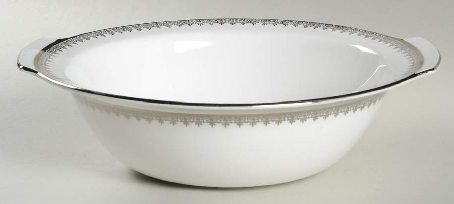 Swan Lake 10" Round Vegetable Bowl by Royal Grafton-1