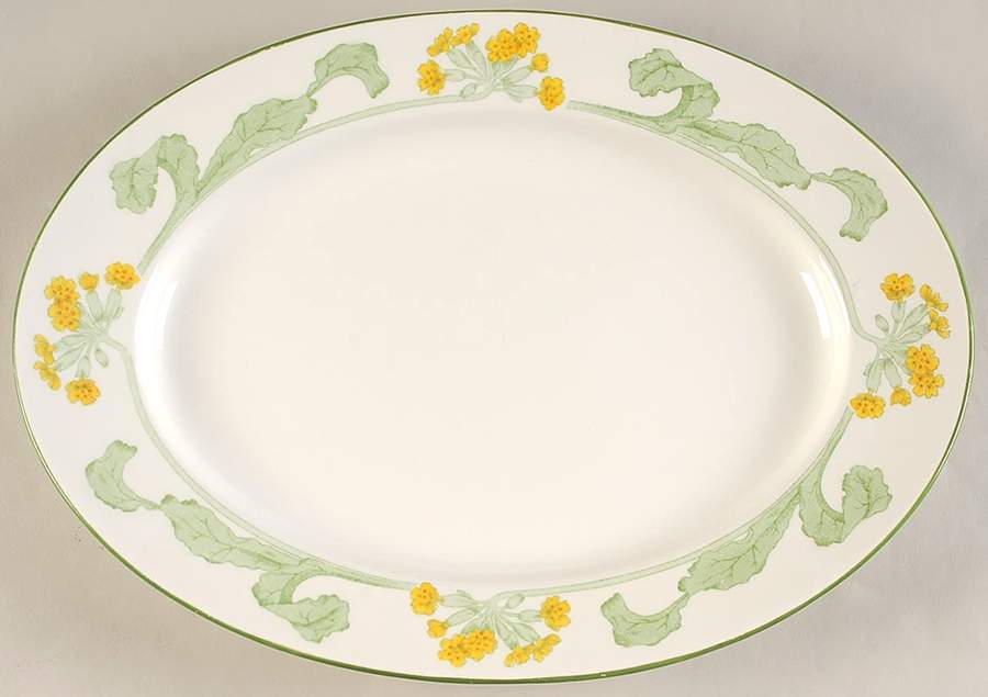 1232 14" Oval Serving Platter by Royal Gustafsberg-1