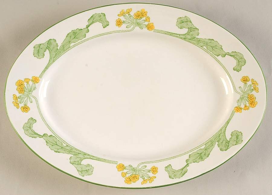 1232 12" Oval Serving Platter by Royal Gustafsberg-1