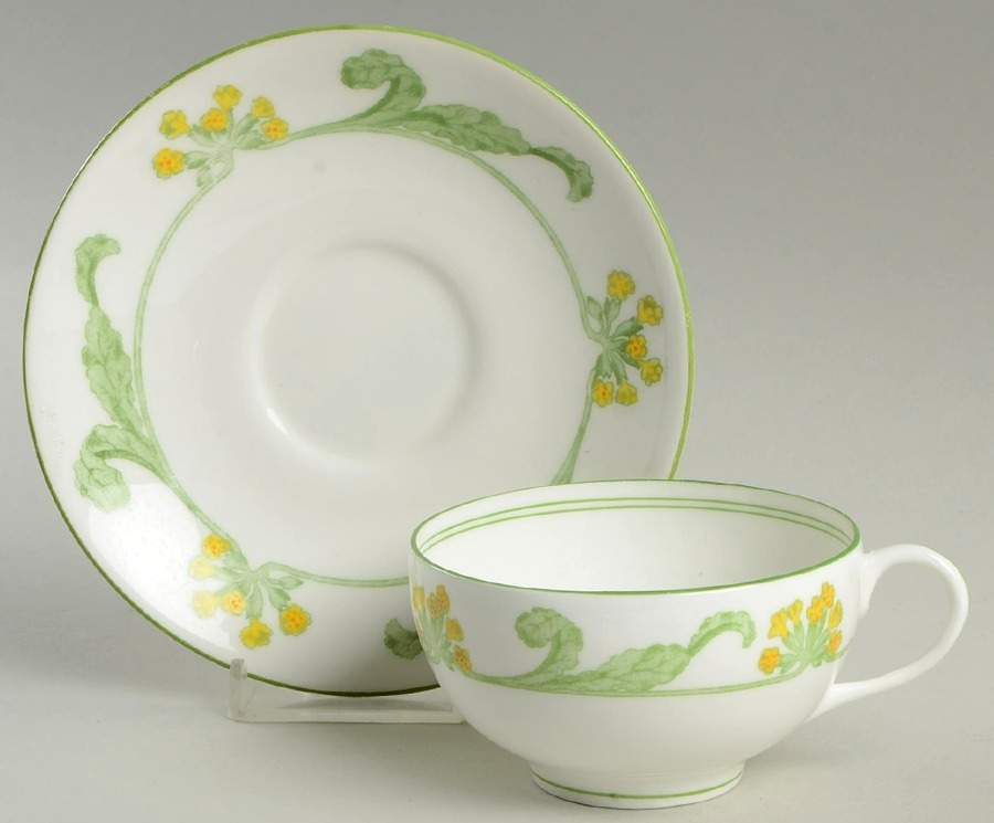 1232 Flat Cup & Saucer Set by Royal Gustafsberg-1