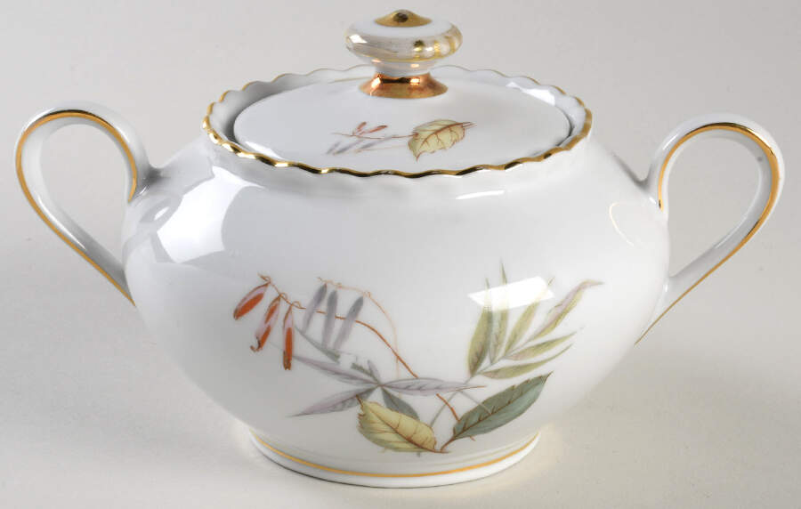 Glenwood Sugar Bowl & Lid by Royal Hanover-1
