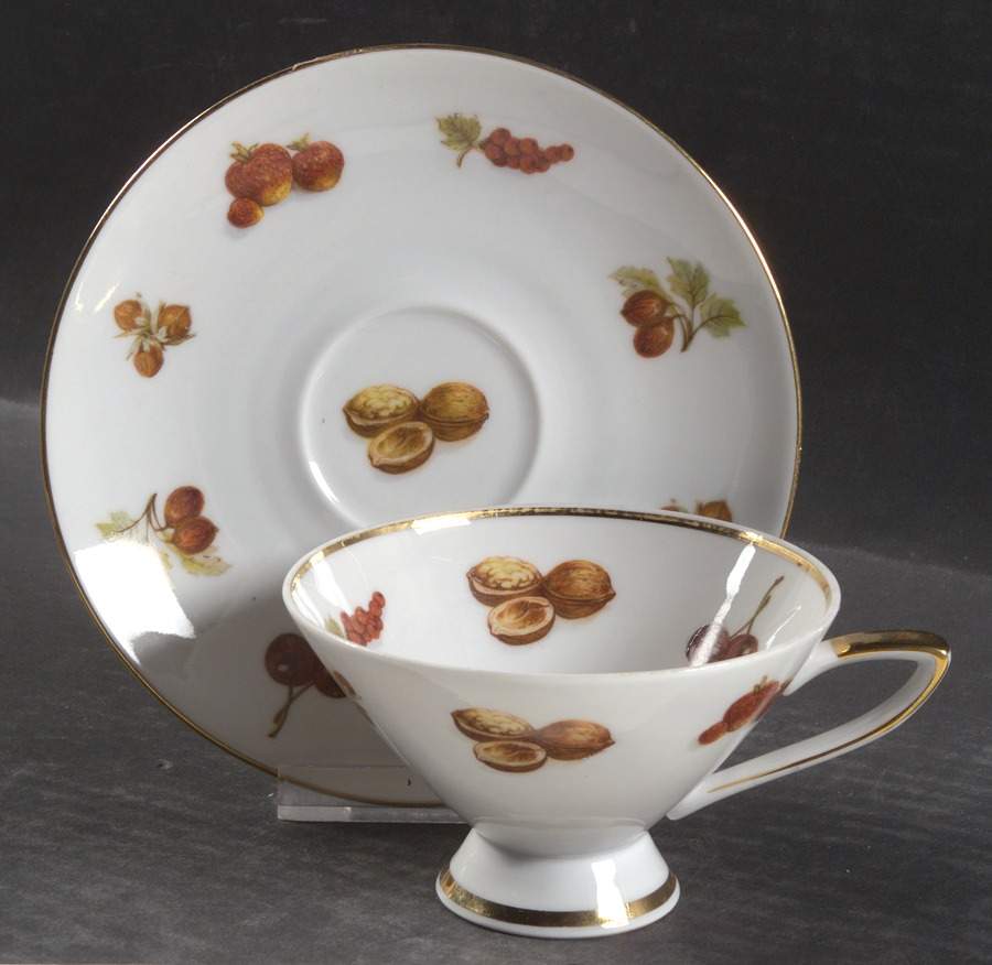 3117 Footed Cup & Saucer Set by Royal Hanover-1