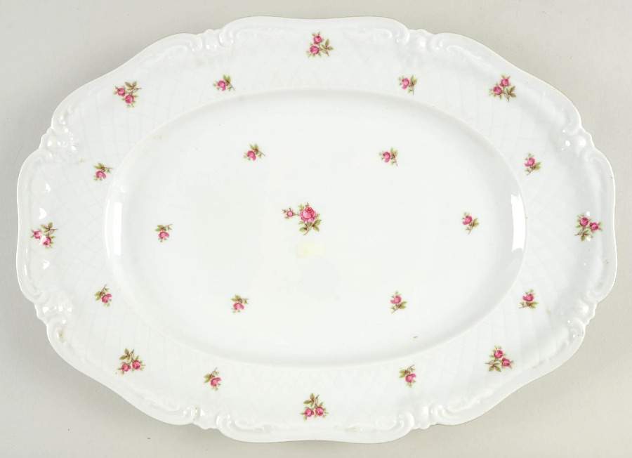 Roslyn 14" Oval Serving Platter by Royal Hanover-1