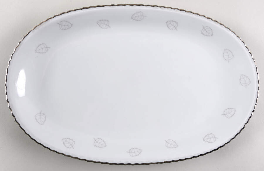 Savoy Silver 15" Oval Serving Platter by Royal Hanover-1