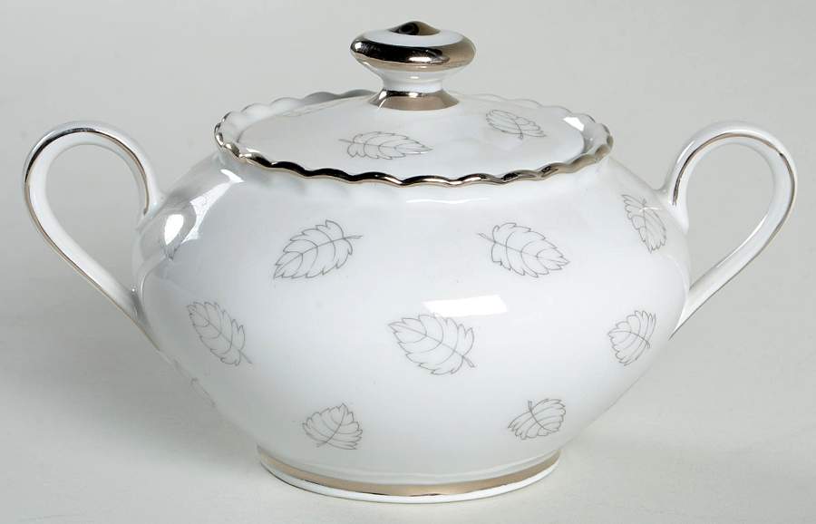 Savoy Silver Sugar Bowl & Lid by Royal Hanover-1