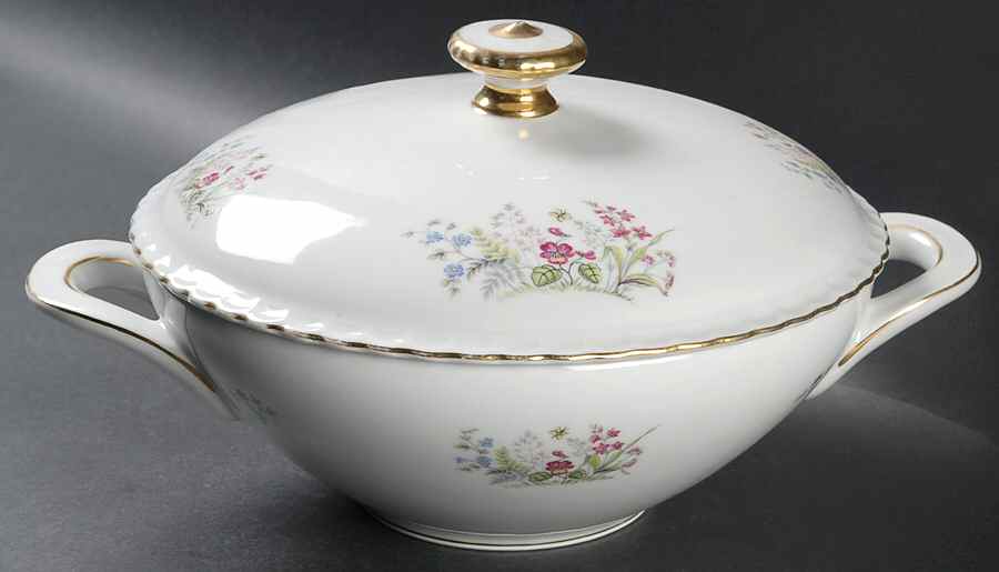 Woodland Round Covered Vegetable by Royal Hanover-1