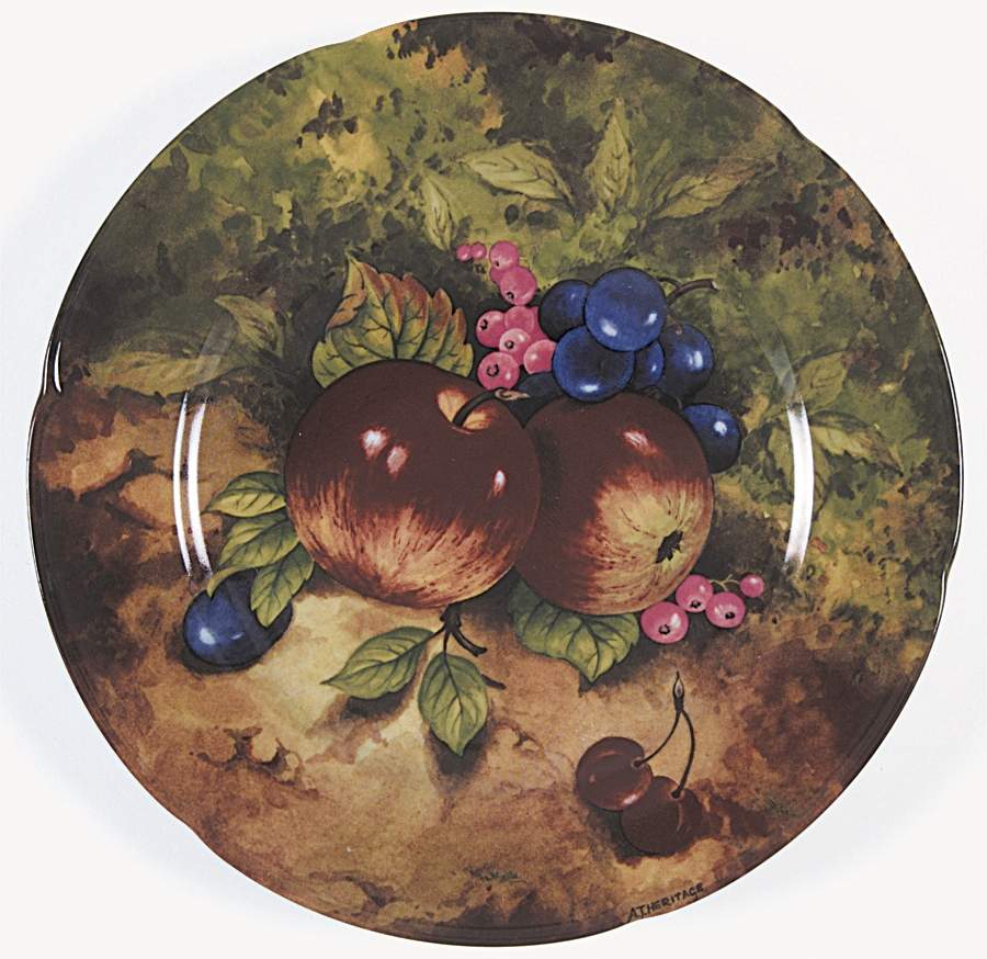Still Life (Scalloped Edge) Salad Plate by Rochard-1