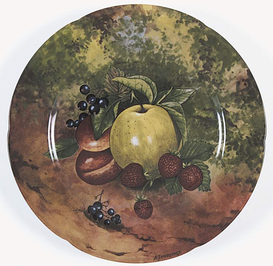 Still Life (Scalloped Edge) Salad Plate by Rochard-1