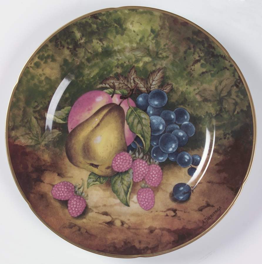 Still Life (Scalloped Edge) Dinner Plate by Rochard-1