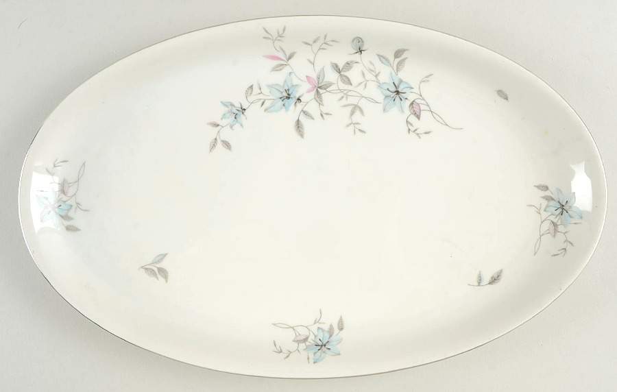 Fantasy (Smooth Edge) 14" Oval Serving Platter by Royal Heiden-1