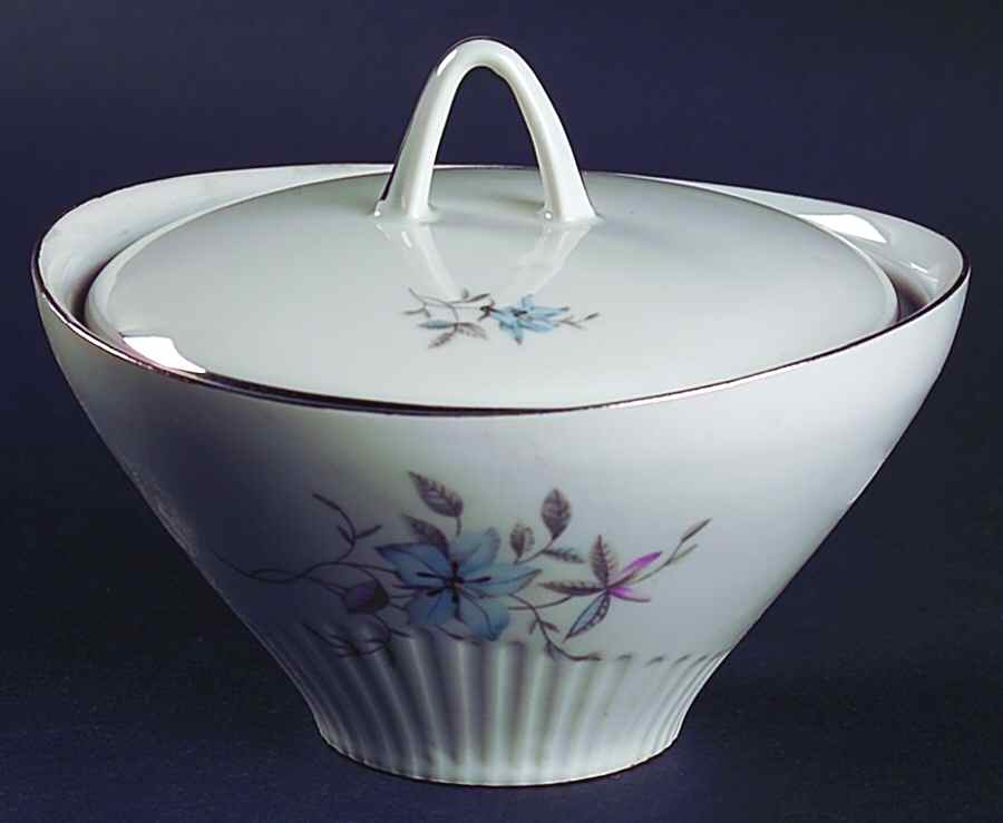 Fantasy (Smooth Edge) Sugar Bowl & Lid by Royal Heiden-1