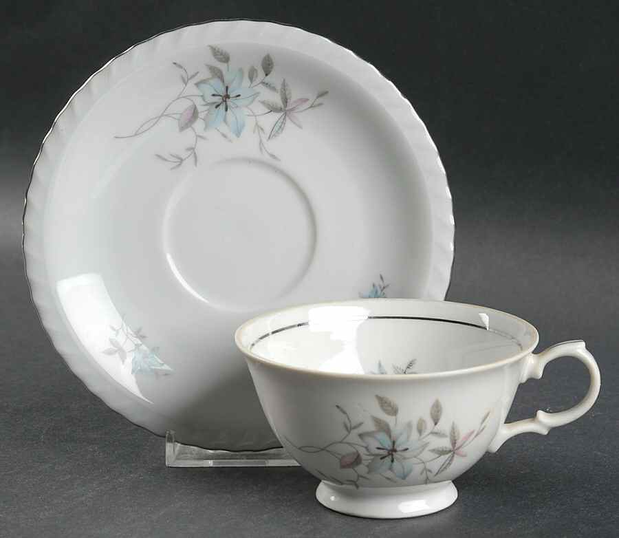 RHE1 (ROPE EDGE) Footed Cup & Saucer Set by Royal Heiden-1