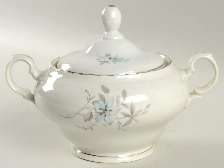 RHE1 (ROPE EDGE) Sugar Bowl & Lid by Royal Heiden-1