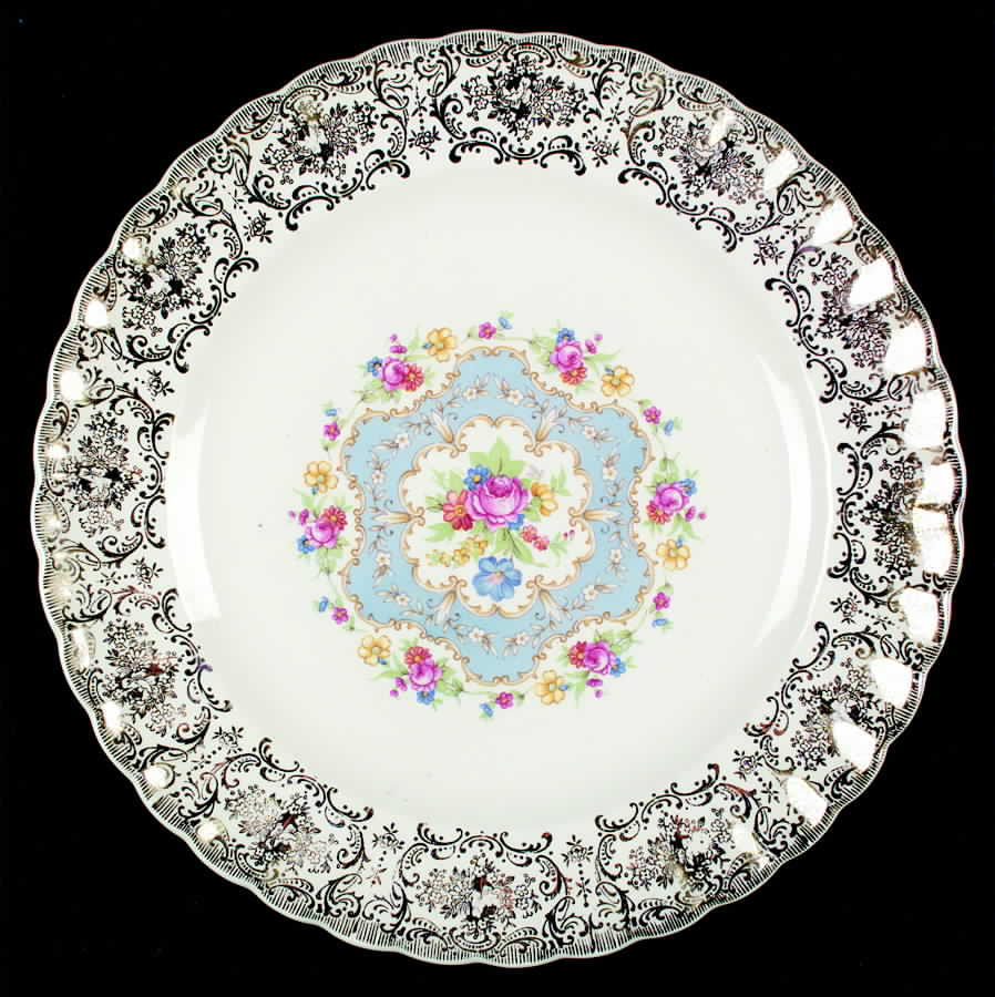 American Rose Dinner Plate by Reliable Home Equip-1