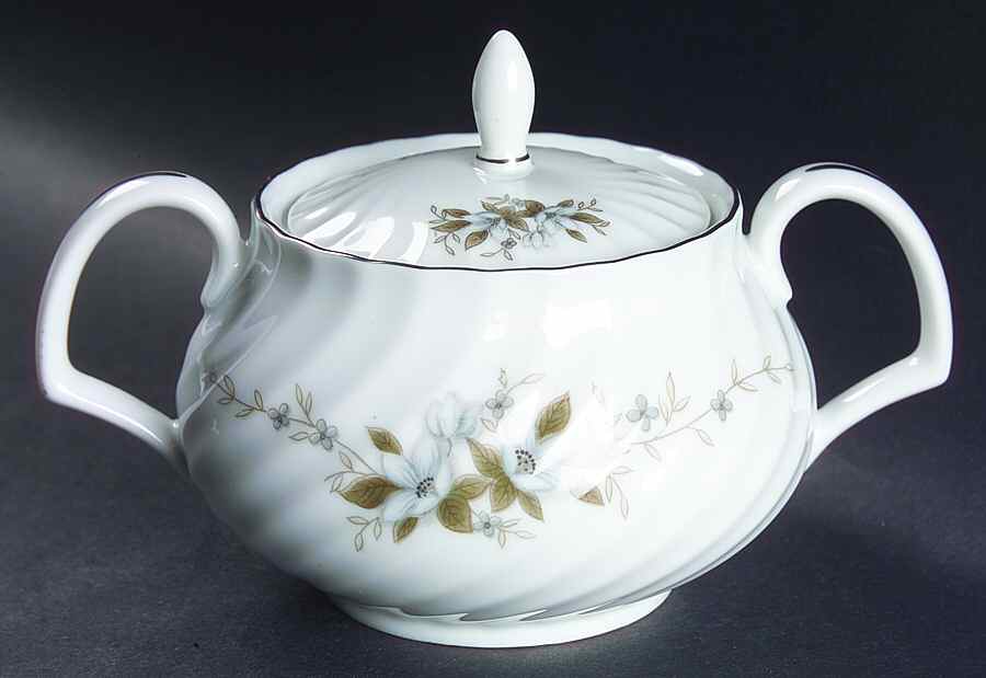 Alyce Sugar Bowl & Lid by Royal Hostess-1