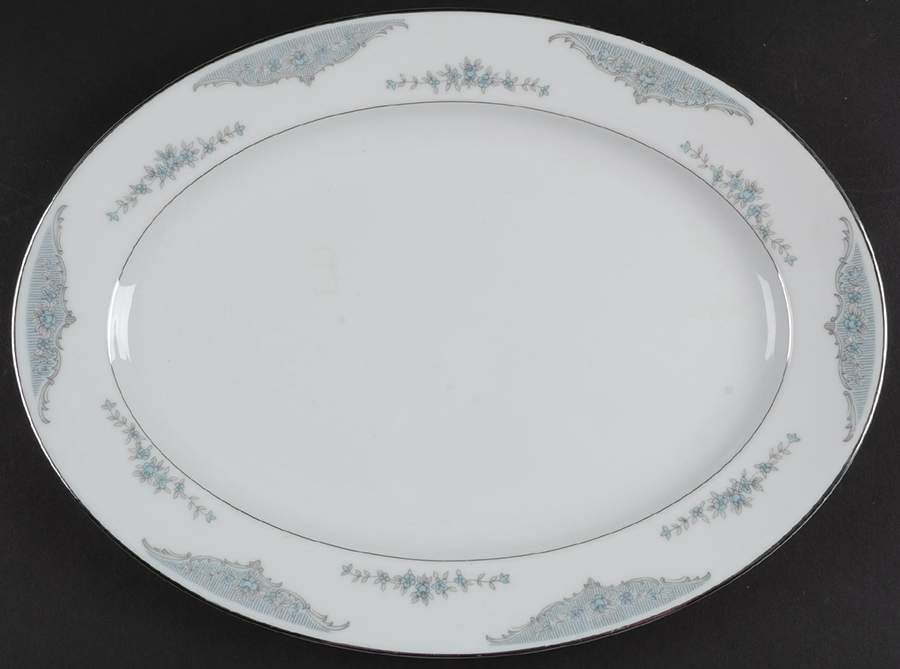 Connie 14" Oval Serving Platter by Royal Hostess-1