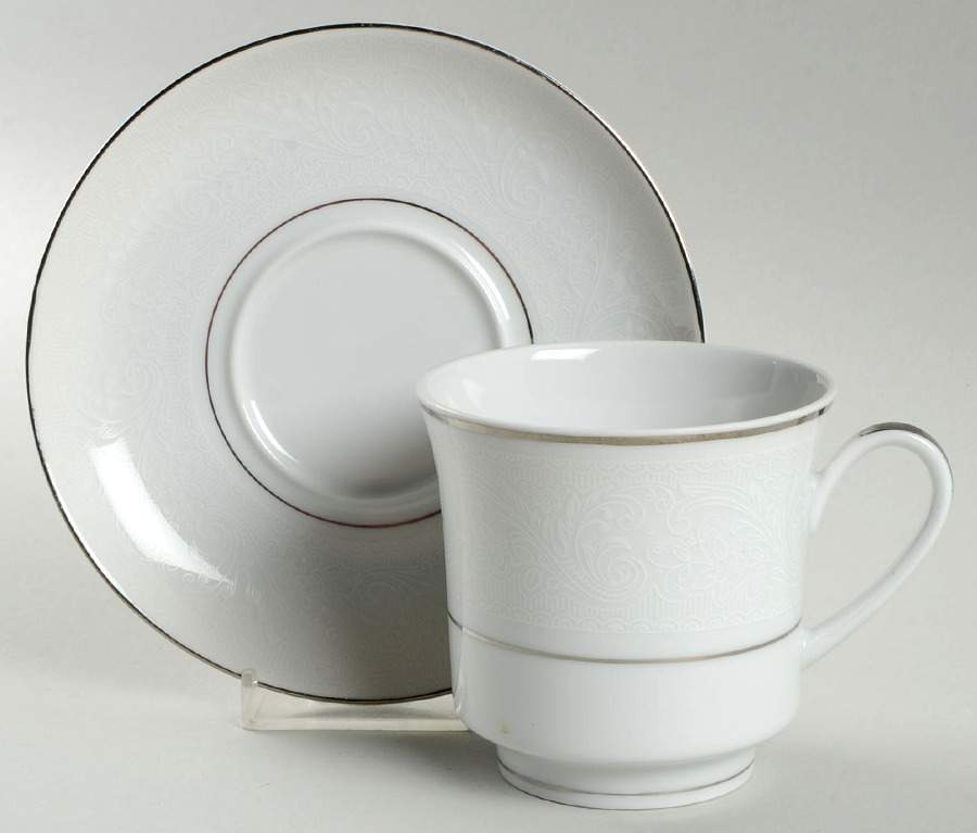 Empress Footed Cup & Saucer Set by Royal Hostess-1