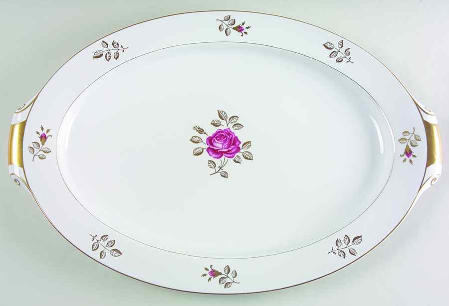 Radiance 17" Oval Serving Platter by Royal Hostess-1