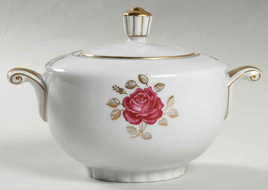 Radiance Sugar Bowl & Lid by Royal Hostess-1