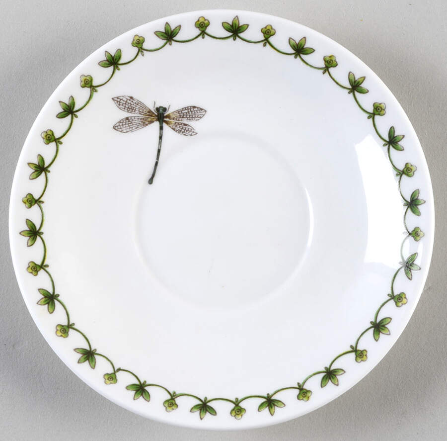 Blue Iris Saucer by Rosina-Queens-1