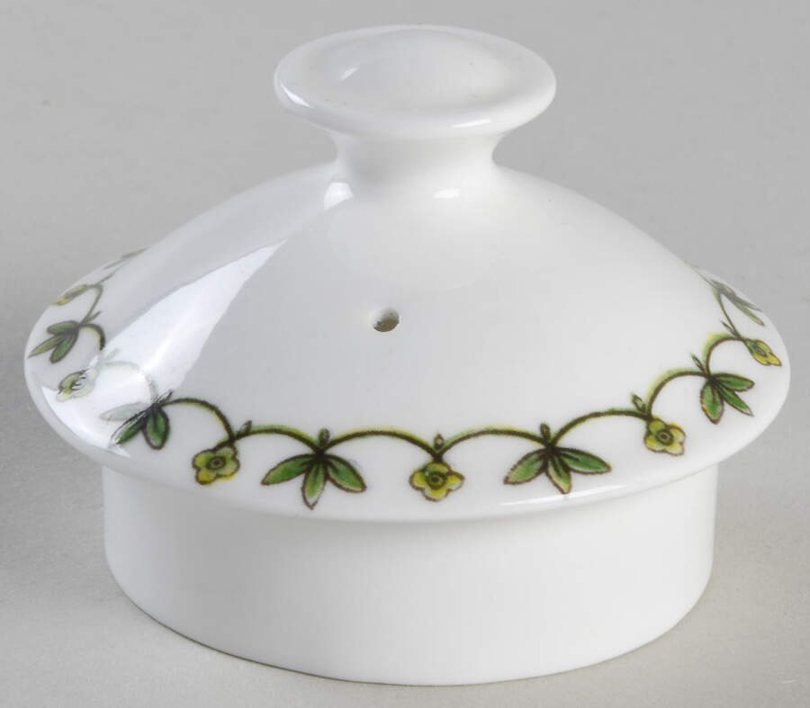 Blue Iris Lid for Coffee Pot by Rosina-Queens-1