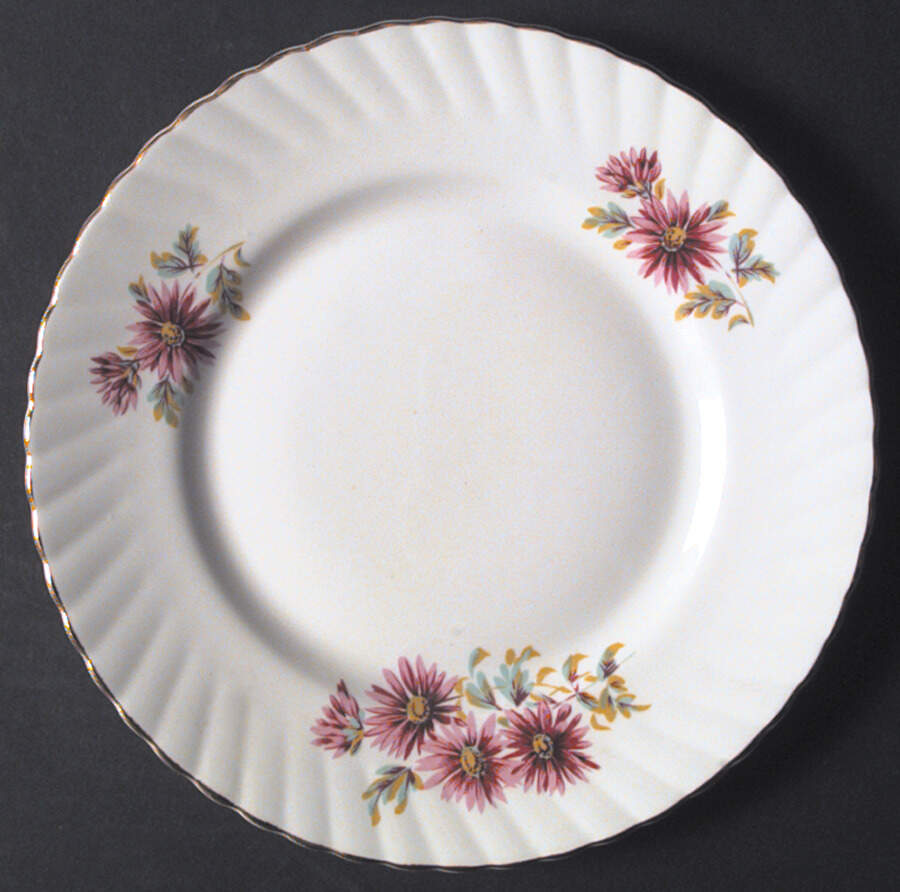 Centenary Year (Flowers, Shape 1) Dessert/Pie Plate by Rosina-Queens-1